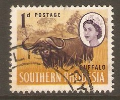 Southern Rhodesia 1964 1d African Buffalo. SG93.